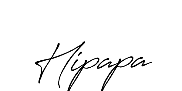 Design your own signature with our free online signature maker. With this signature software, you can create a handwritten (Antro_Vectra_Bolder) signature for name Hipapa. Hipapa signature style 7 images and pictures png