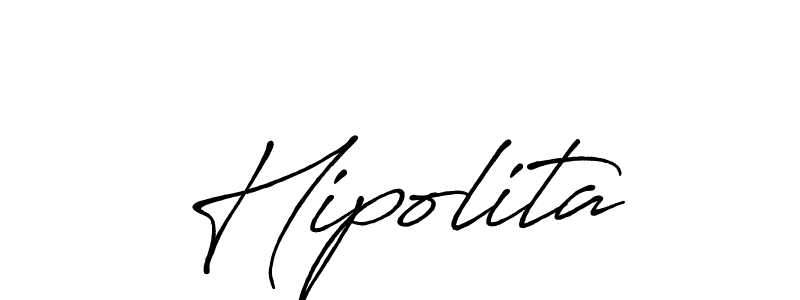 Once you've used our free online signature maker to create your best signature Antro_Vectra_Bolder style, it's time to enjoy all of the benefits that Hipolita name signing documents. Hipolita signature style 7 images and pictures png