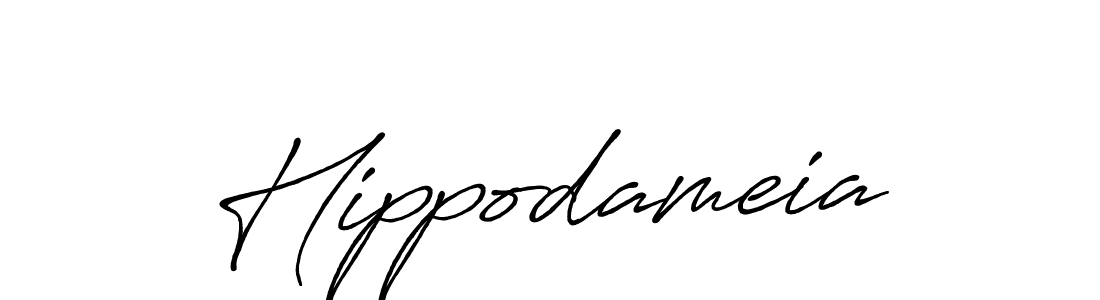 Design your own signature with our free online signature maker. With this signature software, you can create a handwritten (Antro_Vectra_Bolder) signature for name Hippodameia. Hippodameia signature style 7 images and pictures png