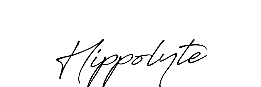 Also You can easily find your signature by using the search form. We will create Hippolyte name handwritten signature images for you free of cost using Antro_Vectra_Bolder sign style. Hippolyte signature style 7 images and pictures png