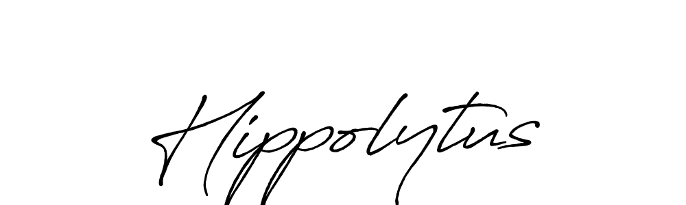 Also we have Hippolytus name is the best signature style. Create professional handwritten signature collection using Antro_Vectra_Bolder autograph style. Hippolytus signature style 7 images and pictures png
