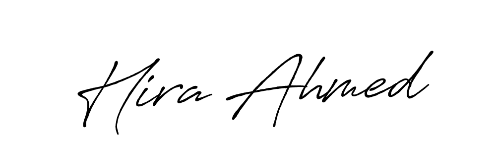 Once you've used our free online signature maker to create your best signature Antro_Vectra_Bolder style, it's time to enjoy all of the benefits that Hira Ahmed name signing documents. Hira Ahmed signature style 7 images and pictures png