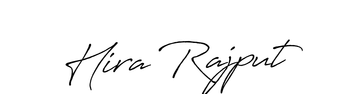 How to make Hira Rajput signature? Antro_Vectra_Bolder is a professional autograph style. Create handwritten signature for Hira Rajput name. Hira Rajput signature style 7 images and pictures png