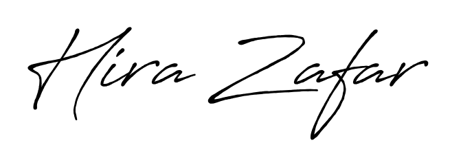 Personalize your online presence with Hira Zafar signature rendered in elegant Antro_Vectra_Bolder font. Great for website footers and blogs. Hira Zafar signature style 7 images and pictures png