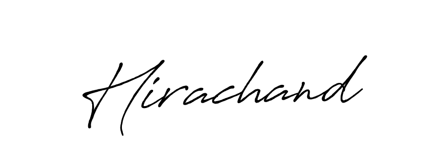 It looks lik you need a new signature style for name Hirachand. Design unique handwritten (Antro_Vectra_Bolder) signature with our free signature maker in just a few clicks. Hirachand signature style 7 images and pictures png