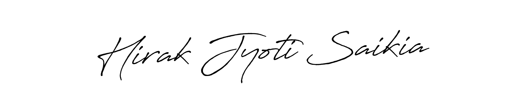 Hirak Jyoti Saikia stylish signature style. Best Handwritten Sign (Antro_Vectra_Bolder) for my name. Handwritten Signature Collection Ideas for my name Hirak Jyoti Saikia. Hirak Jyoti Saikia signature style 7 images and pictures png