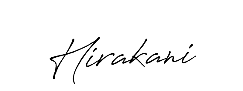 Similarly Antro_Vectra_Bolder is the best handwritten signature design. Signature creator online .You can use it as an online autograph creator for name Hirakani. Hirakani signature style 7 images and pictures png