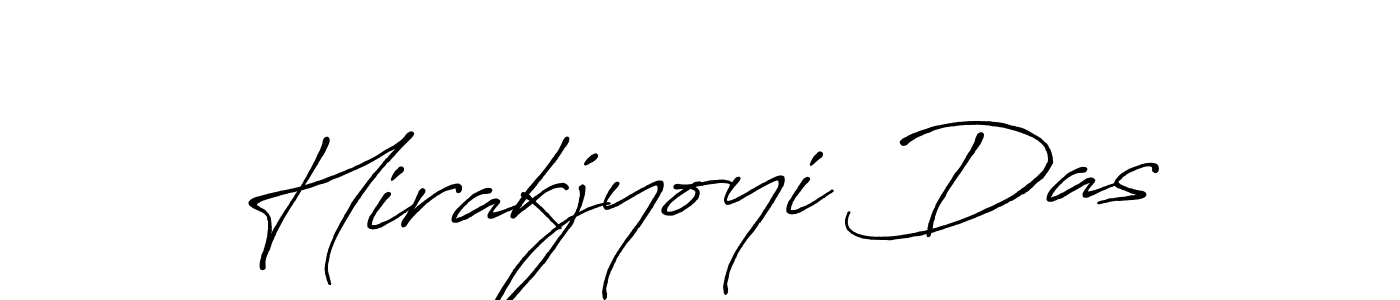 Design your own signature with our free online signature maker. With this signature software, you can create a handwritten (Antro_Vectra_Bolder) signature for name Hirakjyoyi Das. Hirakjyoyi Das signature style 7 images and pictures png