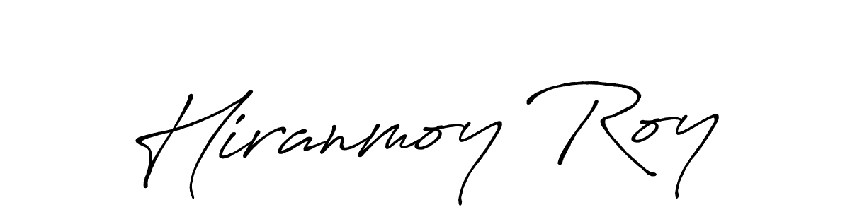 This is the best signature style for the Hiranmoy Roy name. Also you like these signature font (Antro_Vectra_Bolder). Mix name signature. Hiranmoy Roy signature style 7 images and pictures png