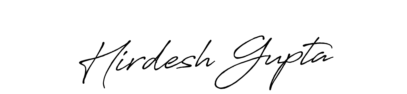 Use a signature maker to create a handwritten signature online. With this signature software, you can design (Antro_Vectra_Bolder) your own signature for name Hirdesh Gupta. Hirdesh Gupta signature style 7 images and pictures png