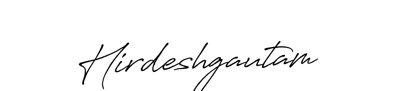 if you are searching for the best signature style for your name Hirdeshgautam. so please give up your signature search. here we have designed multiple signature styles  using Antro_Vectra_Bolder. Hirdeshgautam signature style 7 images and pictures png