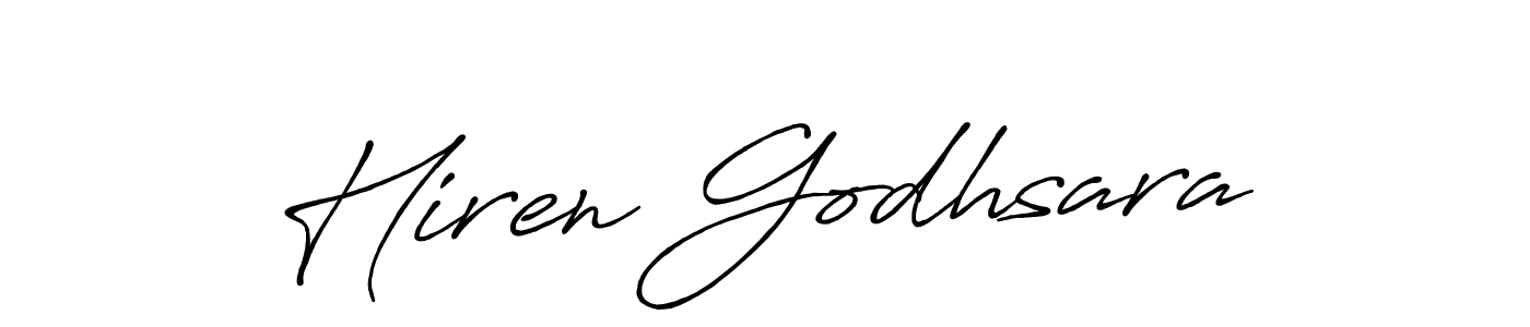 How to Draw Hiren Godhsara signature style? Antro_Vectra_Bolder is a latest design signature styles for name Hiren Godhsara. Hiren Godhsara signature style 7 images and pictures png