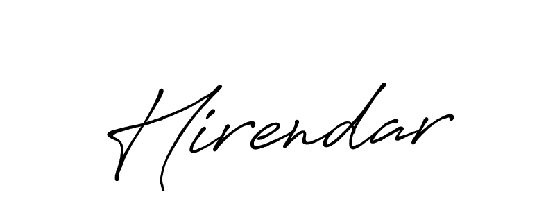 You can use this online signature creator to create a handwritten signature for the name Hirendar. This is the best online autograph maker. Hirendar signature style 7 images and pictures png