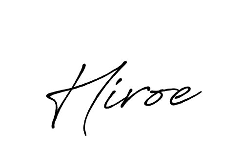 Antro_Vectra_Bolder is a professional signature style that is perfect for those who want to add a touch of class to their signature. It is also a great choice for those who want to make their signature more unique. Get Hiroe name to fancy signature for free. Hiroe signature style 7 images and pictures png