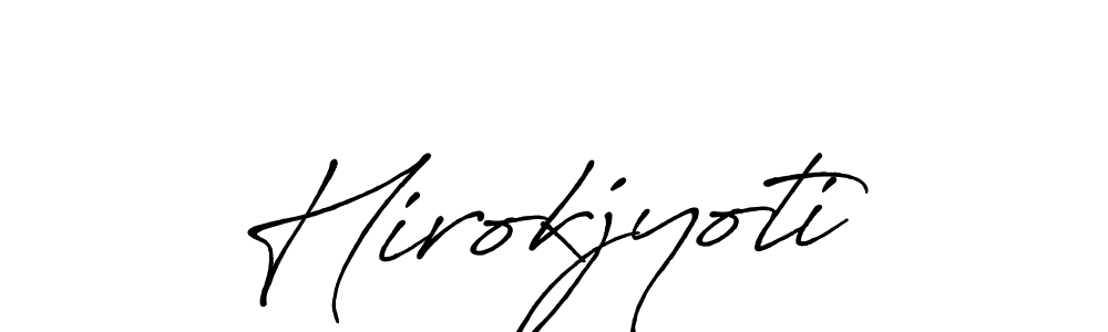 Once you've used our free online signature maker to create your best signature Antro_Vectra_Bolder style, it's time to enjoy all of the benefits that Hirokjyoti name signing documents. Hirokjyoti signature style 7 images and pictures png