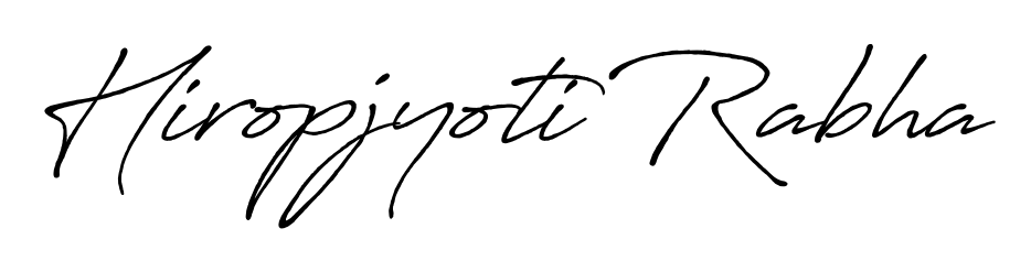 Create a beautiful signature design for name Hiropjyoti Rabha. With this signature (Antro_Vectra_Bolder) fonts, you can make a handwritten signature for free. Hiropjyoti Rabha signature style 7 images and pictures png