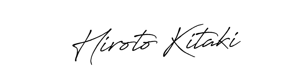 Also You can easily find your signature by using the search form. We will create Hiroto Kitaki name handwritten signature images for you free of cost using Antro_Vectra_Bolder sign style. Hiroto Kitaki signature style 7 images and pictures png