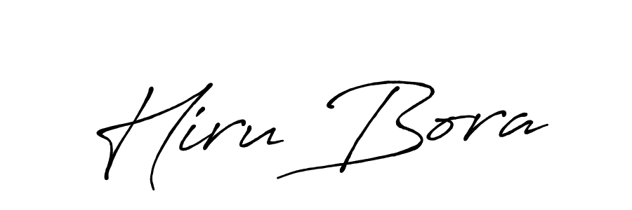 Make a beautiful signature design for name Hiru Bora. Use this online signature maker to create a handwritten signature for free. Hiru Bora signature style 7 images and pictures png