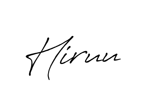 Also You can easily find your signature by using the search form. We will create Hiruu name handwritten signature images for you free of cost using Antro_Vectra_Bolder sign style. Hiruu signature style 7 images and pictures png