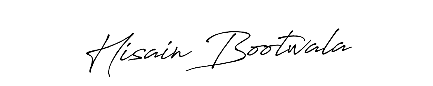 Make a beautiful signature design for name Hisain Bootwala. Use this online signature maker to create a handwritten signature for free. Hisain Bootwala signature style 7 images and pictures png