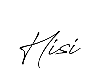 The best way (Antro_Vectra_Bolder) to make a short signature is to pick only two or three words in your name. The name Hisi include a total of six letters. For converting this name. Hisi signature style 7 images and pictures png