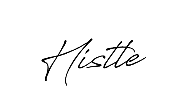 Create a beautiful signature design for name Histle. With this signature (Antro_Vectra_Bolder) fonts, you can make a handwritten signature for free. Histle signature style 7 images and pictures png
