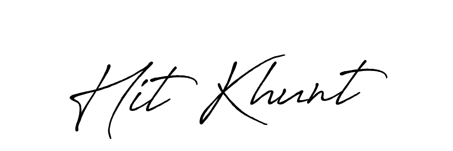 Check out images of Autograph of Hit Khunt name. Actor Hit Khunt Signature Style. Antro_Vectra_Bolder is a professional sign style online. Hit Khunt signature style 7 images and pictures png