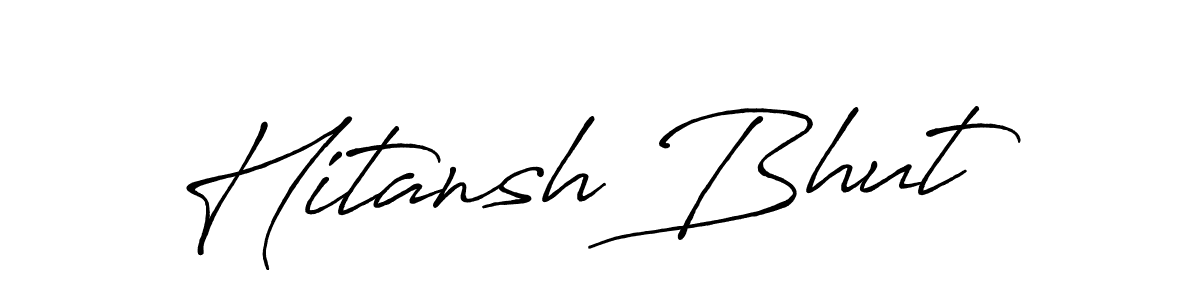 Make a short Hitansh Bhut signature style. Manage your documents anywhere anytime using Antro_Vectra_Bolder. Create and add eSignatures, submit forms, share and send files easily. Hitansh Bhut signature style 7 images and pictures png