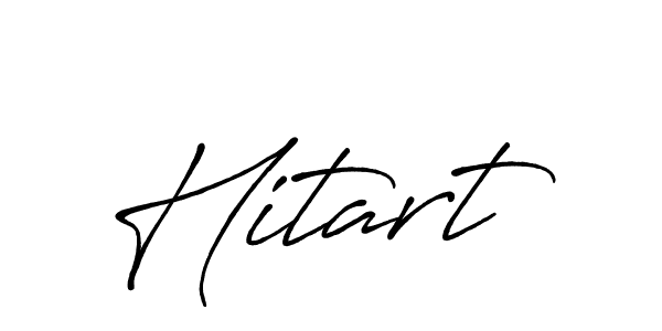 This is the best signature style for the Hitart name. Also you like these signature font (Antro_Vectra_Bolder). Mix name signature. Hitart signature style 7 images and pictures png