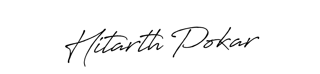 Make a beautiful signature design for name Hitarth Pokar. Use this online signature maker to create a handwritten signature for free. Hitarth Pokar signature style 7 images and pictures png