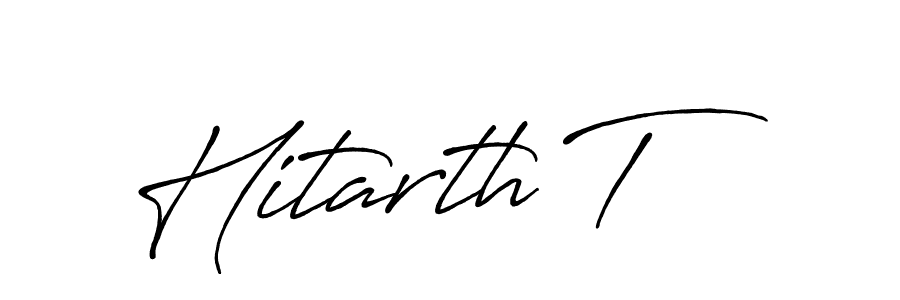 How to Draw Hitarth T signature style? Antro_Vectra_Bolder is a latest design signature styles for name Hitarth T. Hitarth T signature style 7 images and pictures png