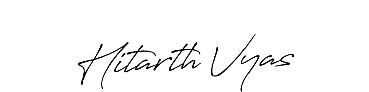 This is the best signature style for the Hitarth Vyas name. Also you like these signature font (Antro_Vectra_Bolder). Mix name signature. Hitarth Vyas signature style 7 images and pictures png