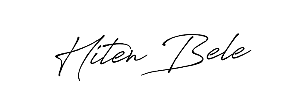 See photos of Hiten Bele official signature by Spectra . Check more albums & portfolios. Read reviews & check more about Antro_Vectra_Bolder font. Hiten Bele signature style 7 images and pictures png