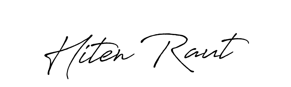 Make a beautiful signature design for name Hiten Raut. Use this online signature maker to create a handwritten signature for free. Hiten Raut signature style 7 images and pictures png