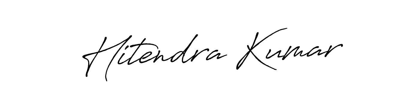 Once you've used our free online signature maker to create your best signature Antro_Vectra_Bolder style, it's time to enjoy all of the benefits that Hitendra Kumar name signing documents. Hitendra Kumar signature style 7 images and pictures png