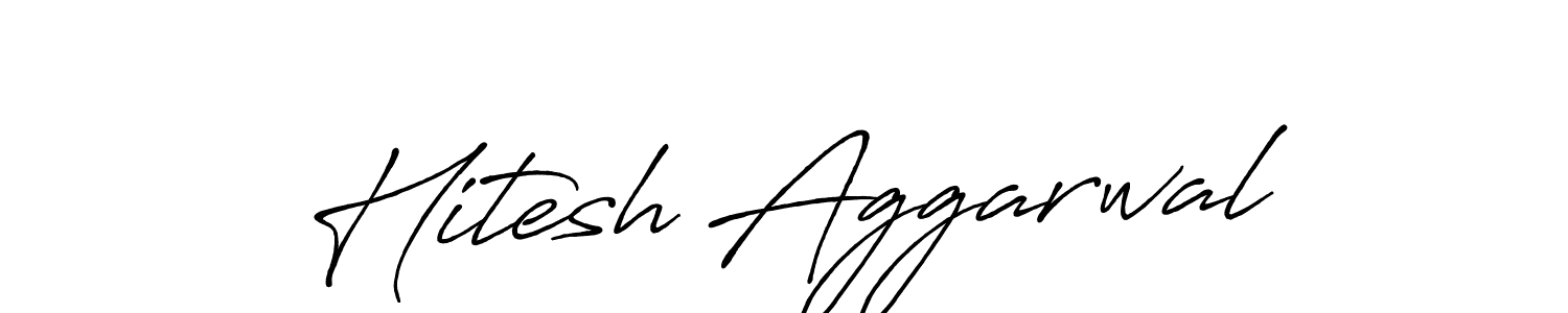Make a short Hitesh Aggarwal signature style. Manage your documents anywhere anytime using Antro_Vectra_Bolder. Create and add eSignatures, submit forms, share and send files easily. Hitesh Aggarwal signature style 7 images and pictures png