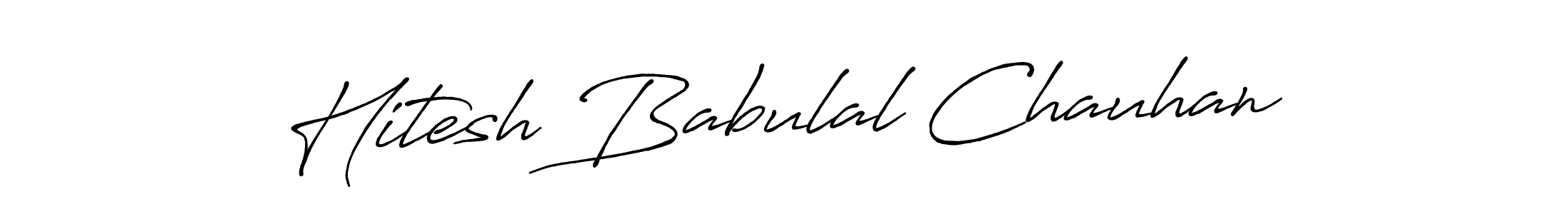 How to Draw Hitesh Babulal Chauhan signature style? Antro_Vectra_Bolder is a latest design signature styles for name Hitesh Babulal Chauhan. Hitesh Babulal Chauhan signature style 7 images and pictures png