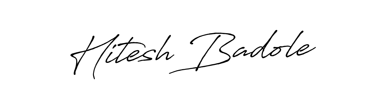 You can use this online signature creator to create a handwritten signature for the name Hitesh Badole. This is the best online autograph maker. Hitesh Badole signature style 7 images and pictures png