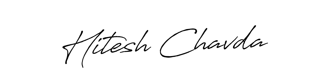 Here are the top 10 professional signature styles for the name Hitesh Chavda. These are the best autograph styles you can use for your name. Hitesh Chavda signature style 7 images and pictures png