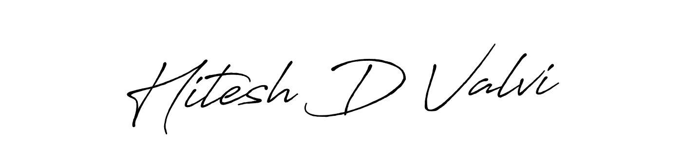 This is the best signature style for the Hitesh D Valvi name. Also you like these signature font (Antro_Vectra_Bolder). Mix name signature. Hitesh D Valvi signature style 7 images and pictures png