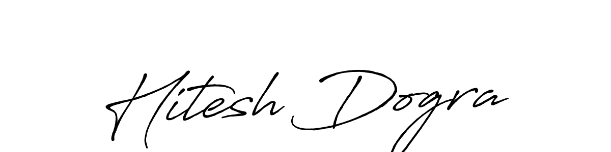 How to Draw Hitesh Dogra signature style? Antro_Vectra_Bolder is a latest design signature styles for name Hitesh Dogra. Hitesh Dogra signature style 7 images and pictures png