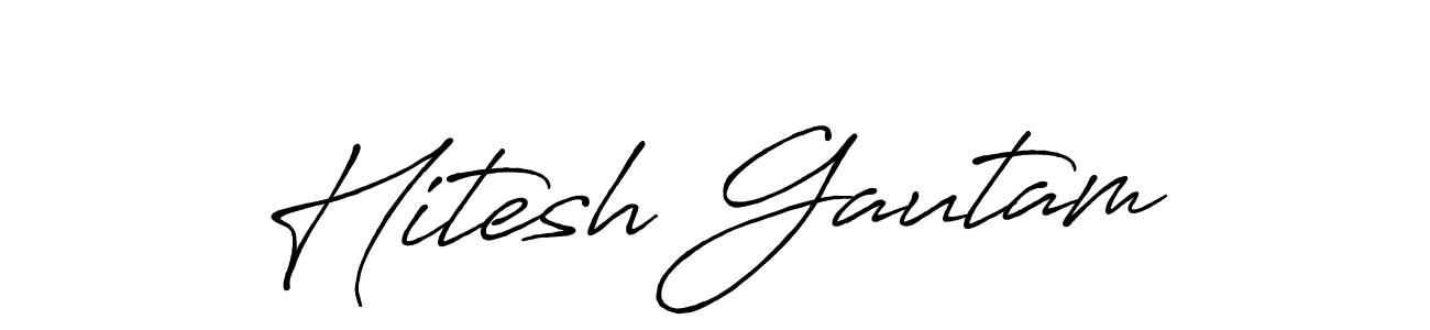 You can use this online signature creator to create a handwritten signature for the name Hitesh Gautam. This is the best online autograph maker. Hitesh Gautam signature style 7 images and pictures png