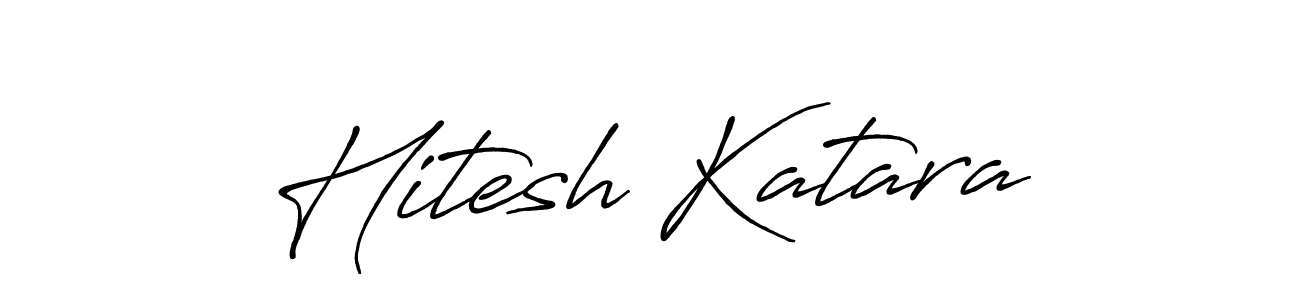 Similarly Antro_Vectra_Bolder is the best handwritten signature design. Signature creator online .You can use it as an online autograph creator for name Hitesh Katara. Hitesh Katara signature style 7 images and pictures png