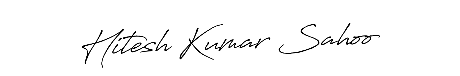 How to Draw Hitesh Kumar Sahoo signature style? Antro_Vectra_Bolder is a latest design signature styles for name Hitesh Kumar Sahoo. Hitesh Kumar Sahoo signature style 7 images and pictures png