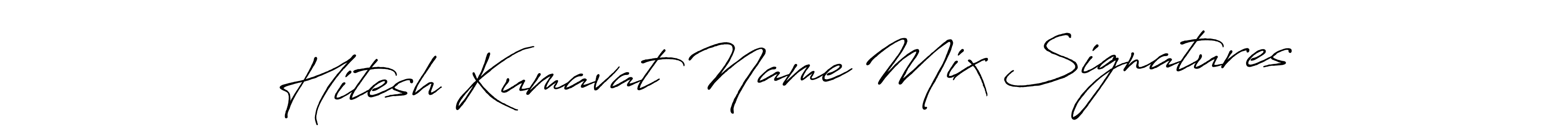 Similarly Antro_Vectra_Bolder is the best handwritten signature design. Signature creator online .You can use it as an online autograph creator for name Hitesh Kumavat Name Mix Signatures. Hitesh Kumavat Name Mix Signatures signature style 7 images and pictures png