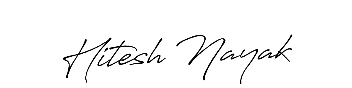 You can use this online signature creator to create a handwritten signature for the name Hitesh Nayak. This is the best online autograph maker. Hitesh Nayak signature style 7 images and pictures png