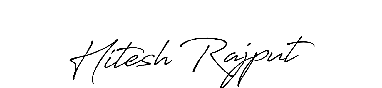 Make a short Hitesh Rajput signature style. Manage your documents anywhere anytime using Antro_Vectra_Bolder. Create and add eSignatures, submit forms, share and send files easily. Hitesh Rajput signature style 7 images and pictures png