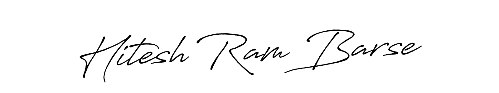 Make a beautiful signature design for name Hitesh Ram Barse. Use this online signature maker to create a handwritten signature for free. Hitesh Ram Barse signature style 7 images and pictures png