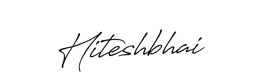 This is the best signature style for the Hiteshbhai name. Also you like these signature font (Antro_Vectra_Bolder). Mix name signature. Hiteshbhai signature style 7 images and pictures png