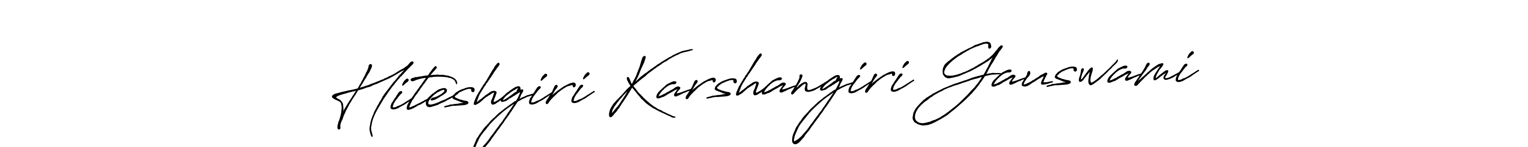 It looks lik you need a new signature style for name Hiteshgiri Karshangiri Gauswami. Design unique handwritten (Antro_Vectra_Bolder) signature with our free signature maker in just a few clicks. Hiteshgiri Karshangiri Gauswami signature style 7 images and pictures png
